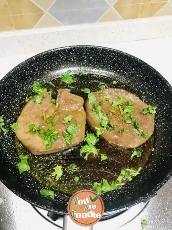 Pan fried steak