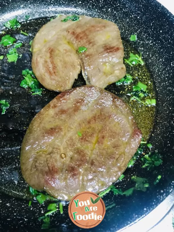 Pan fried steak