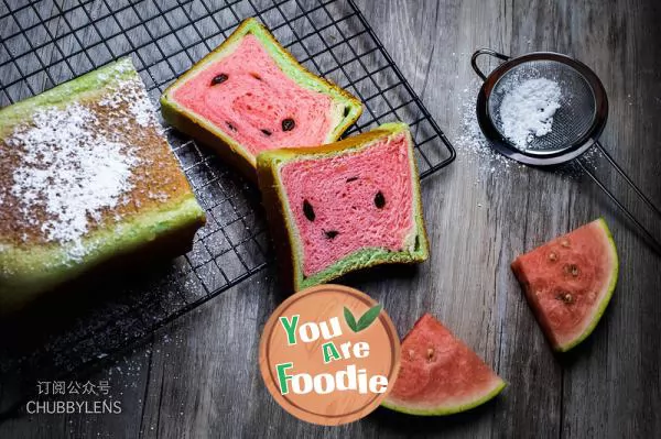 Watermelon-type-Hong-Kong-Style-toast-(hand-kneaded-version)