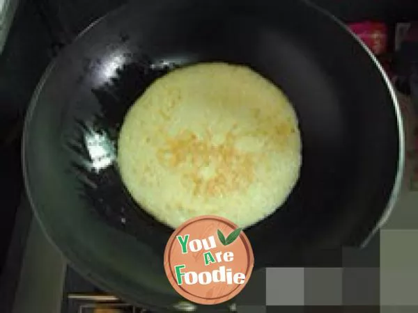 Leftover egg pancake