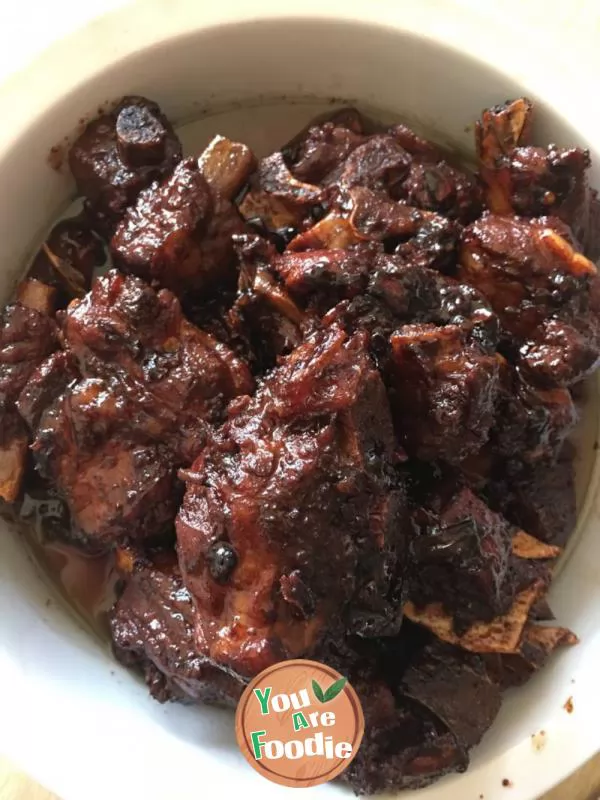 Spareribs-with-brown-sauce