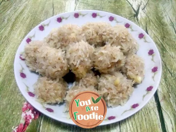 Yam-glutinous-rice-balls