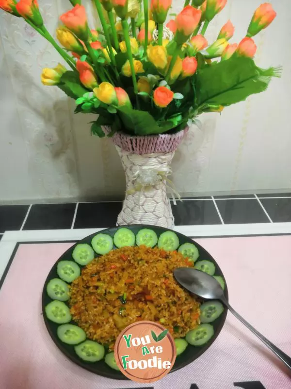 Stir-Fried-Rice-with-Pickled-Vegetables