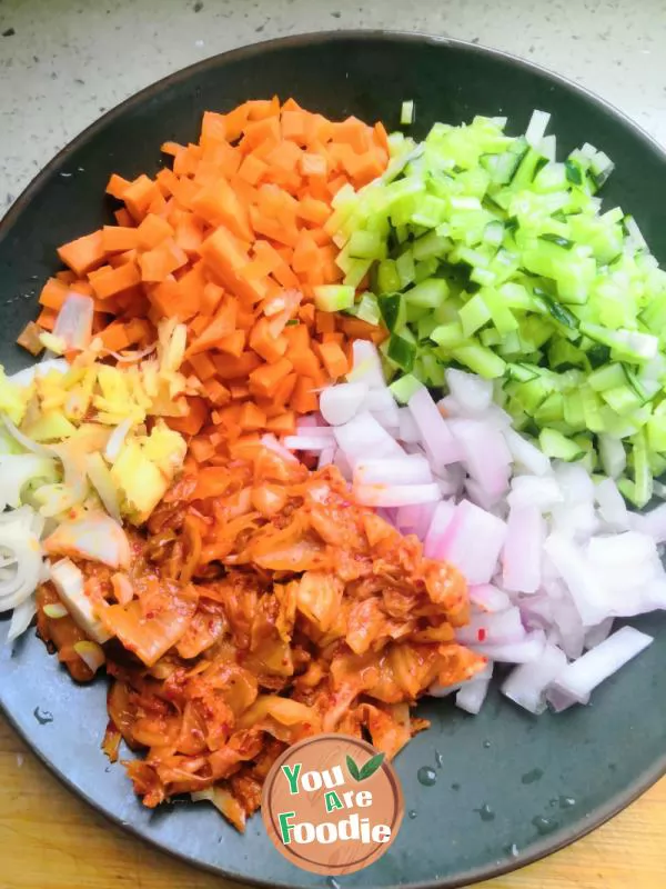 Stir-Fried Rice with Pickled Vegetables