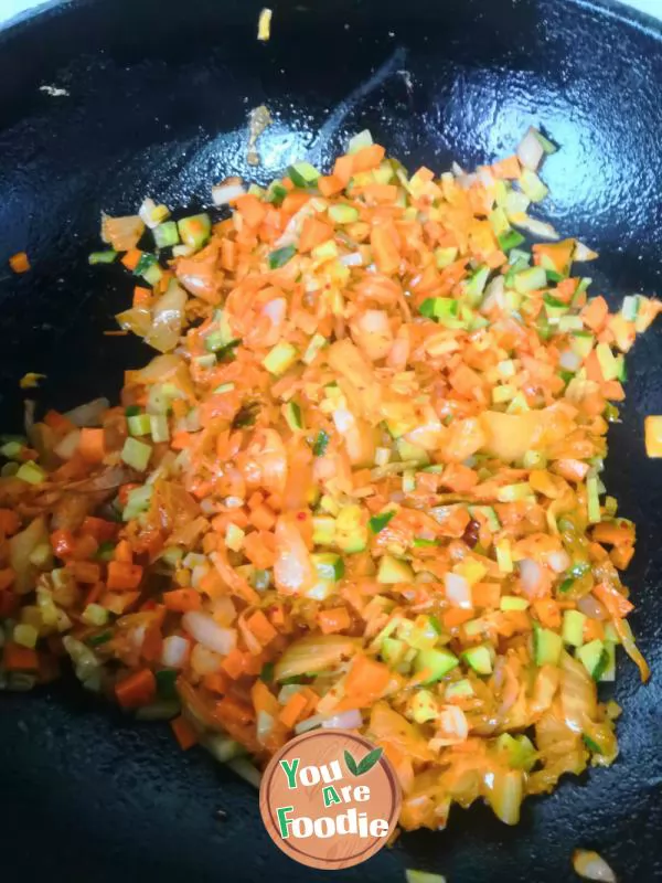 Stir-Fried Rice with Pickled Vegetables