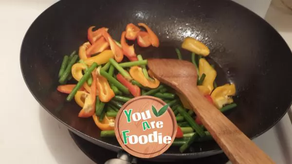 Stir fried double cooked pork