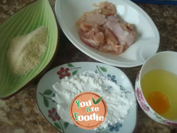 [popular snack] fried chicken and rice
