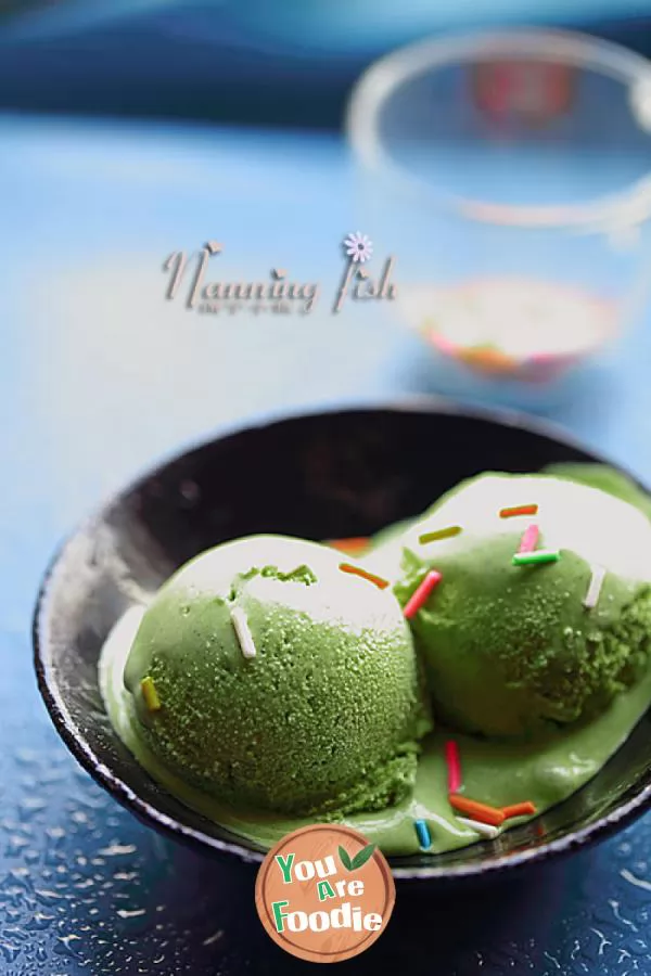 Matcha ice cream