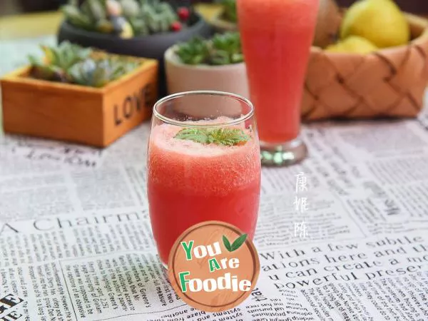 Bubble-watermelon-juice