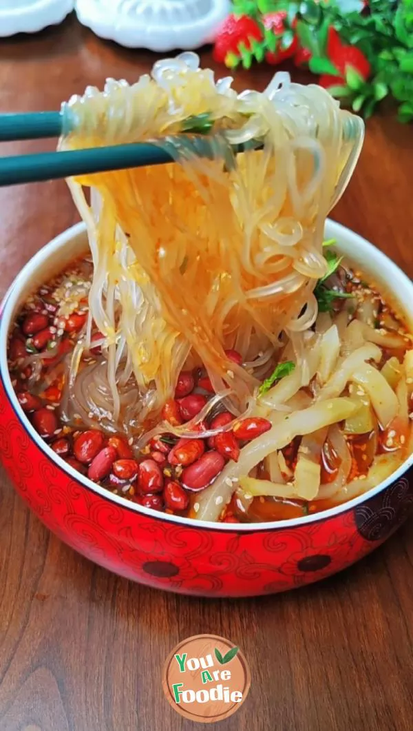 Hot and Sour Rice Noodles