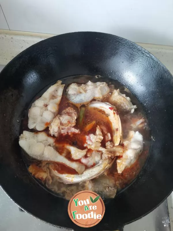 Stewed Fish in Iron Pot