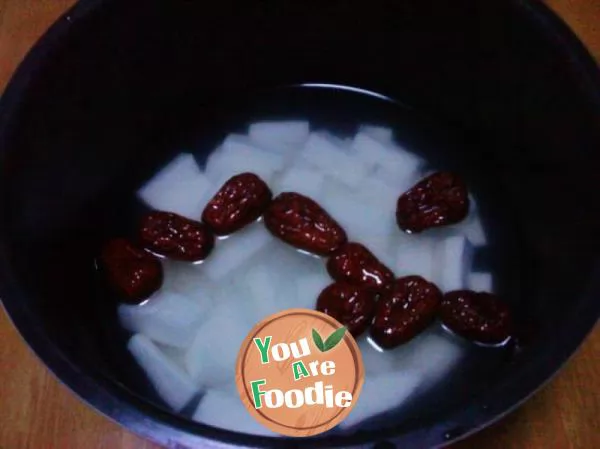 Invigorating spleen and blood -- Chinese yam and jujube porridge