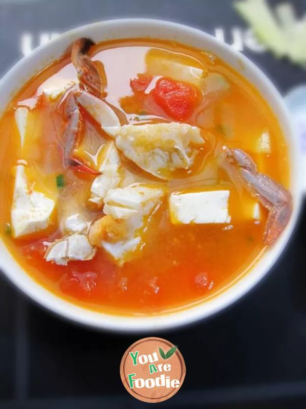 Tomato,-swimming-crab-and-tofu-in-casserole