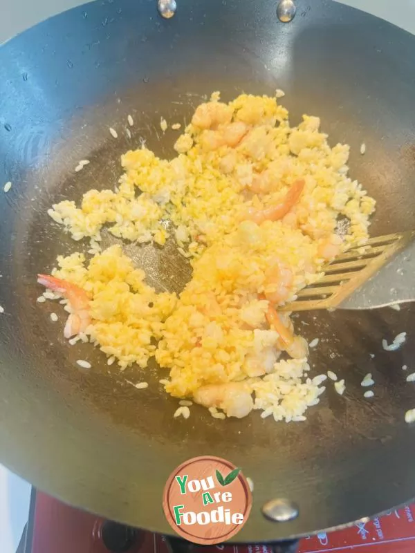 Fried Rice with Shrimp and Egg