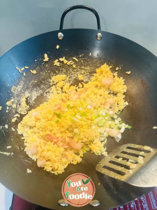 Fried Rice with Shrimp and Egg