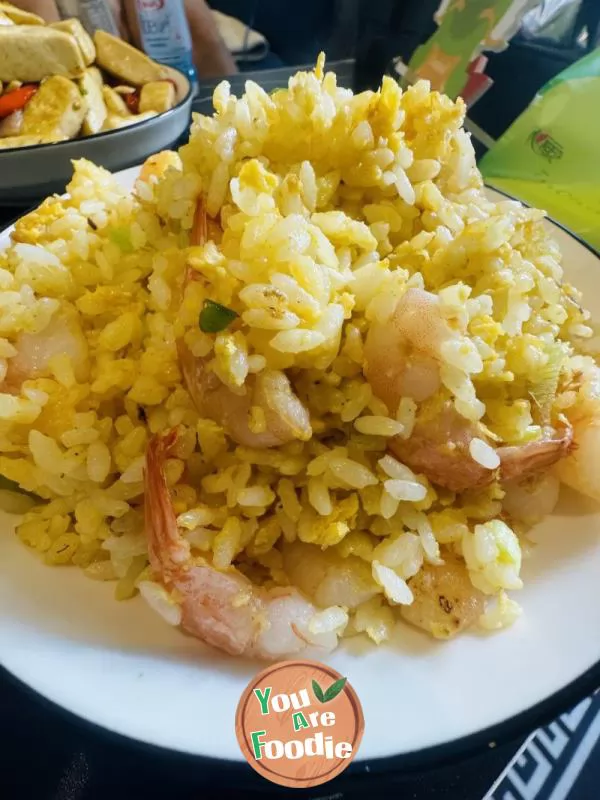 Fried Rice with Shrimp and Egg