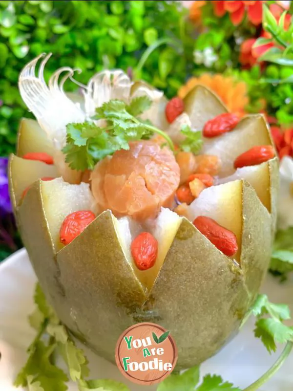 Mini-White-Gourd-cup-with-scallops-and-scallops