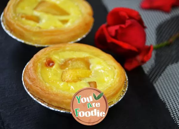 Mango-egg-tart