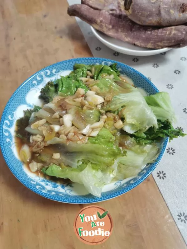 Sauteed-Lettuce-in-Oyster-Sauce