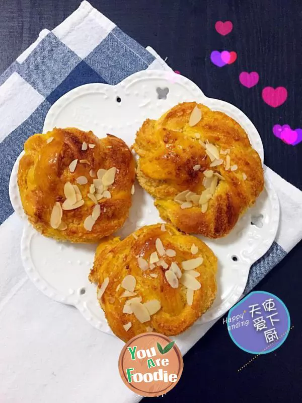 Pumpkin and coconut bread