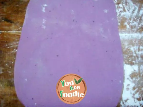 Purple potato thousand layer cake