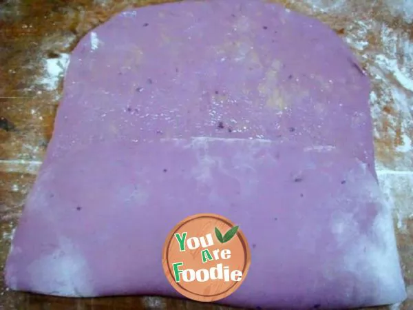 Purple potato thousand layer cake