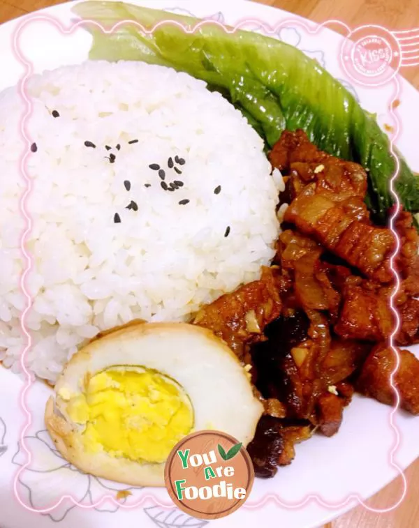 Rice with Stewed Pork