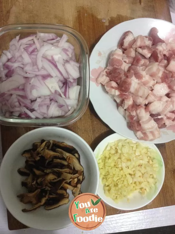 Rice with Stewed Pork