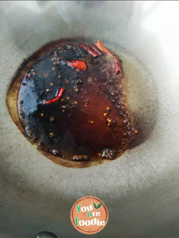 Stir fried Flammulina velutipes