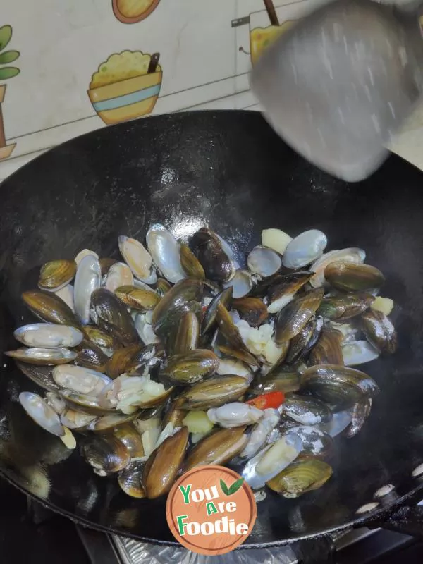 Gold does not exchange for stir fried river clams