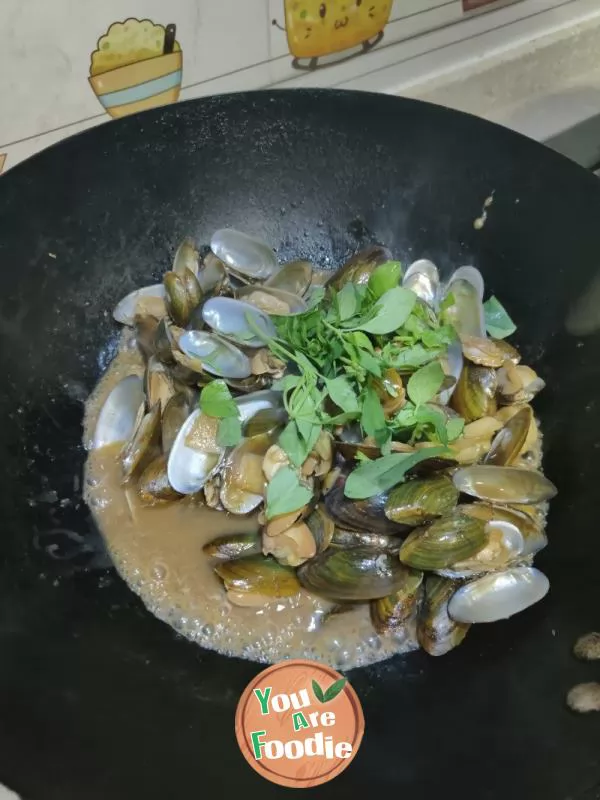 Gold does not exchange for stir fried river clams