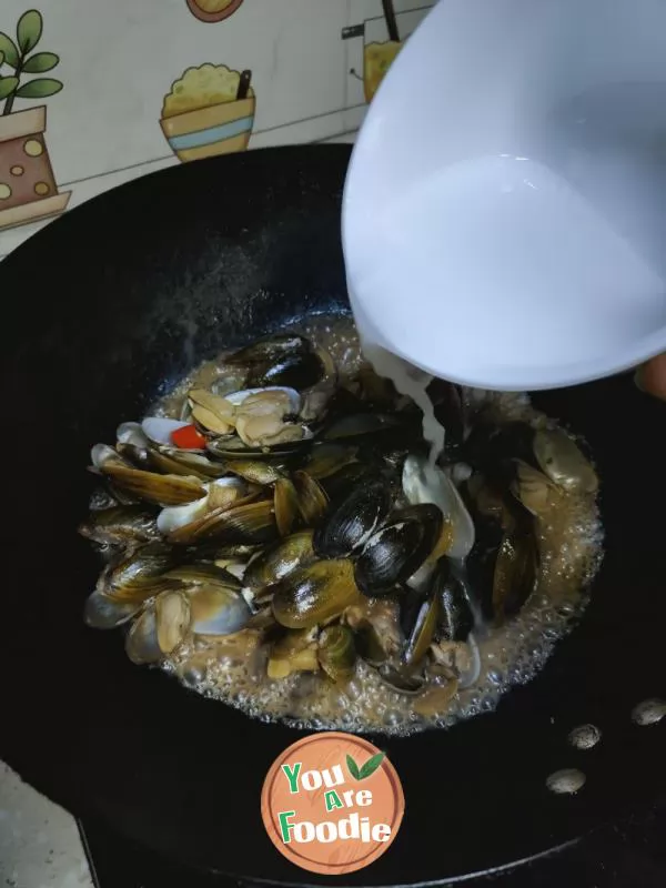 Gold does not exchange for stir fried river clams