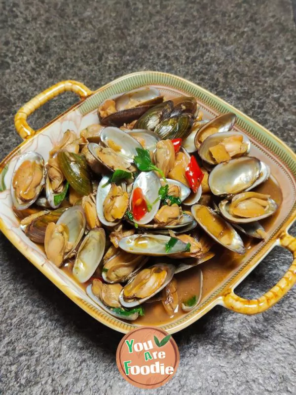 Gold does not exchange for stir fried river clams