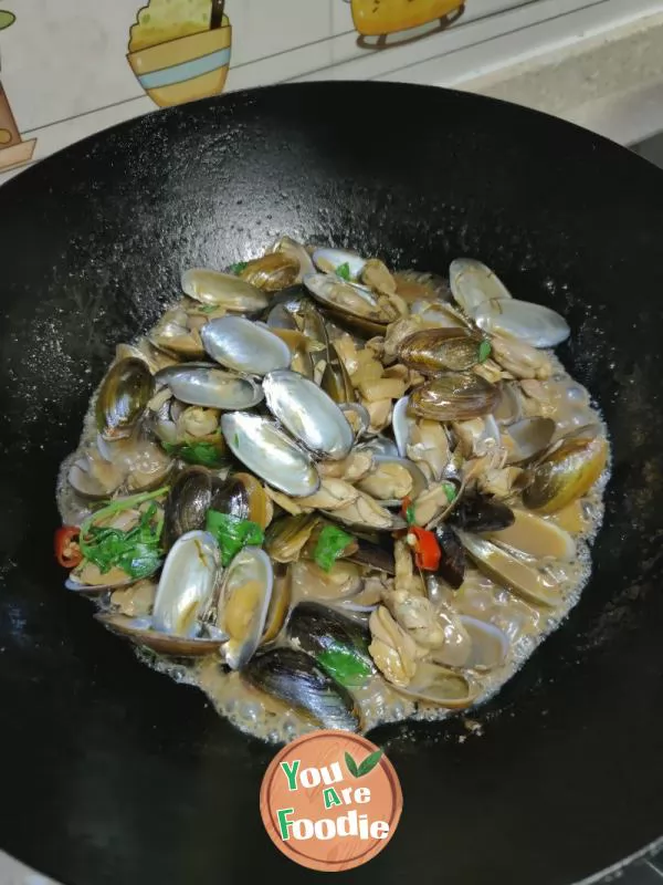 Gold does not exchange for stir fried river clams