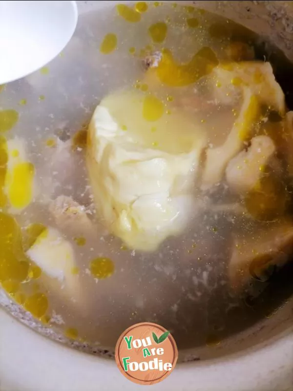 Durian chicken soup