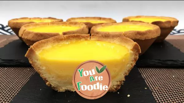 The Hong Kong Style cookie egg tart is simple and does not open the crisp. It is crisp, fragrant and smooth, and super delicious.