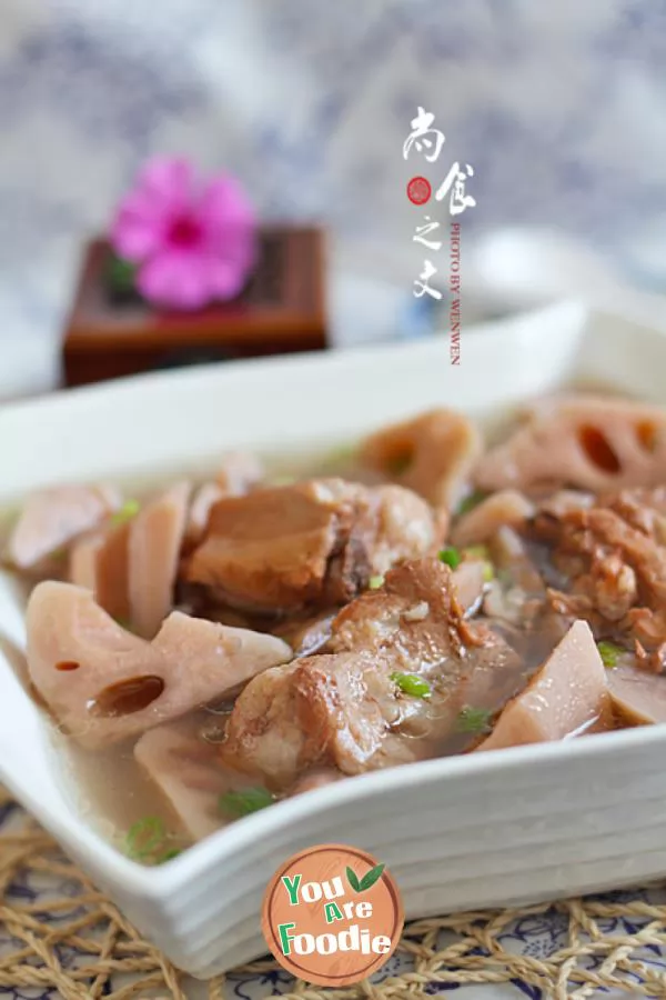 Lotus Root and Rib soup