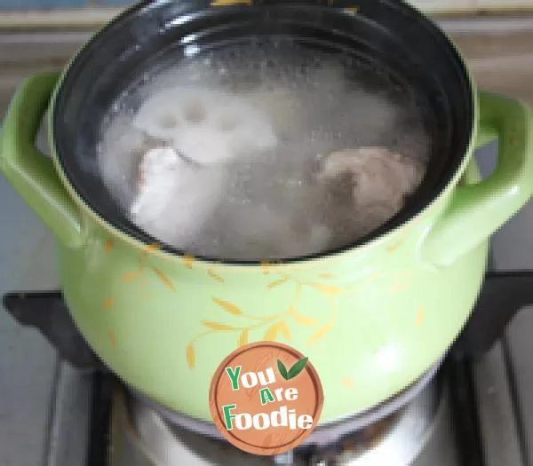 Lotus Root and Rib soup