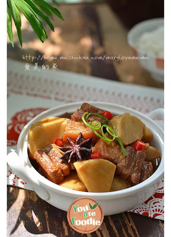 Which-is-better,-meat-or-taro-----braised-meat-with-Taro