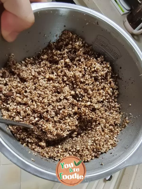 Sesame peanut brown sugar filling