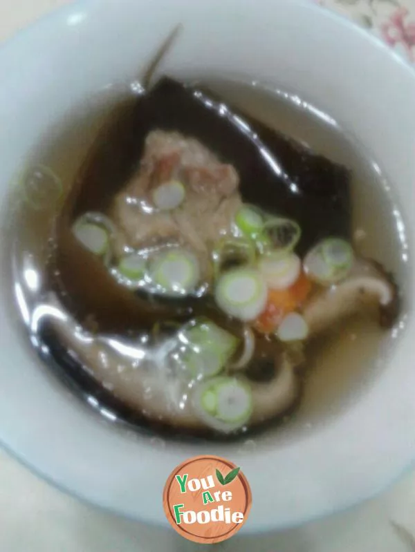 Pork ribs soup