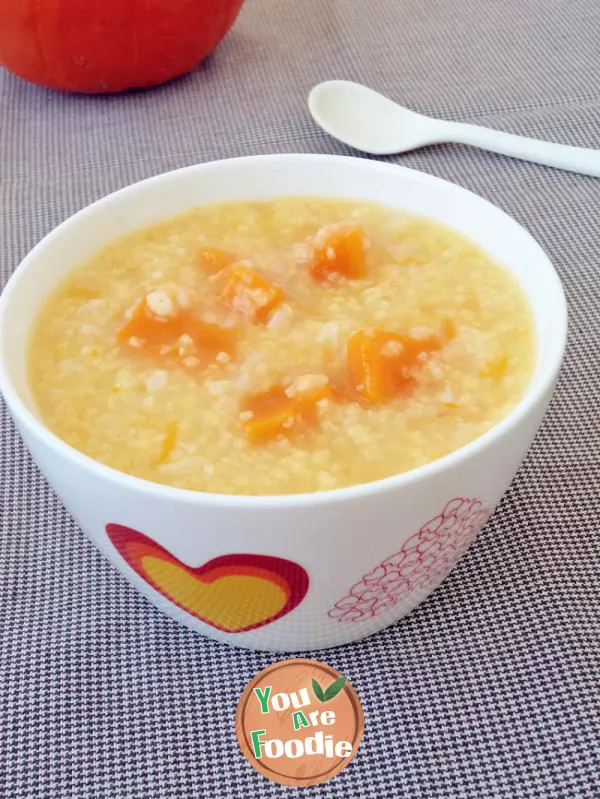 Pumpkin-rice-congee