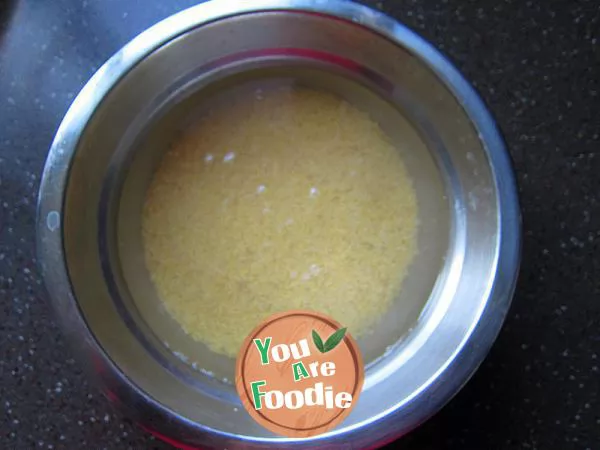 Longan jujube millet paste