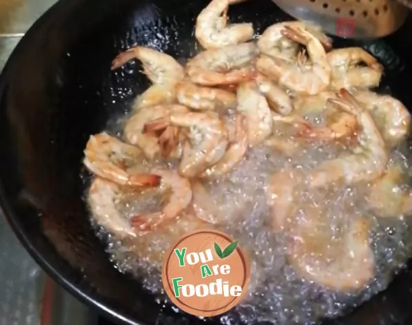 Deep-Fried Shrimps with Spiced Salt