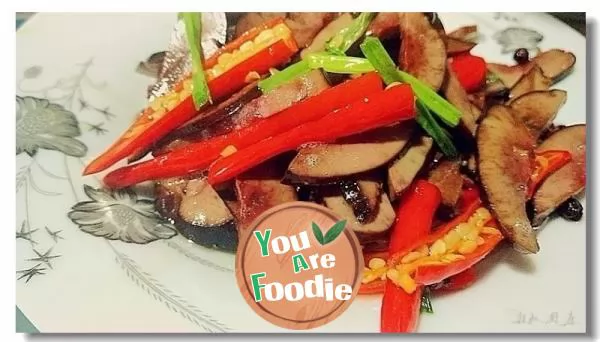 Stir fried pork loin