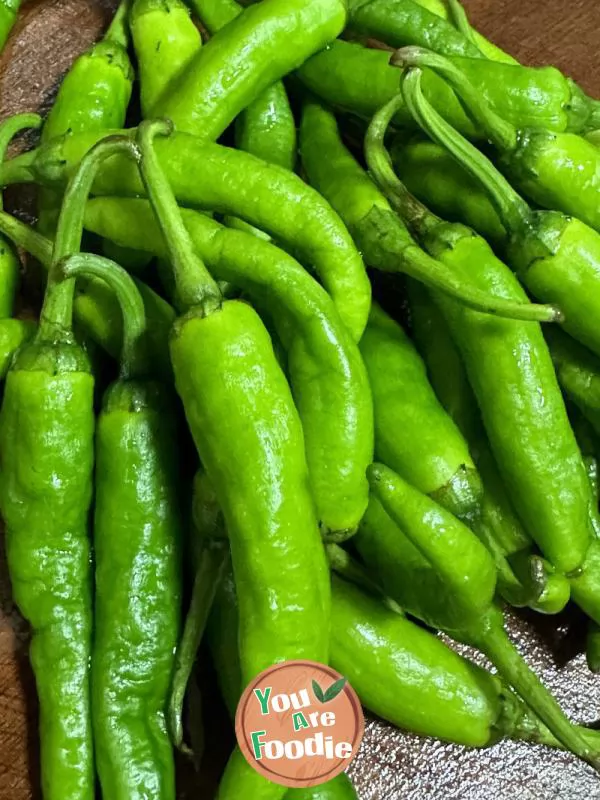 Stir fried Zhangshugang chili