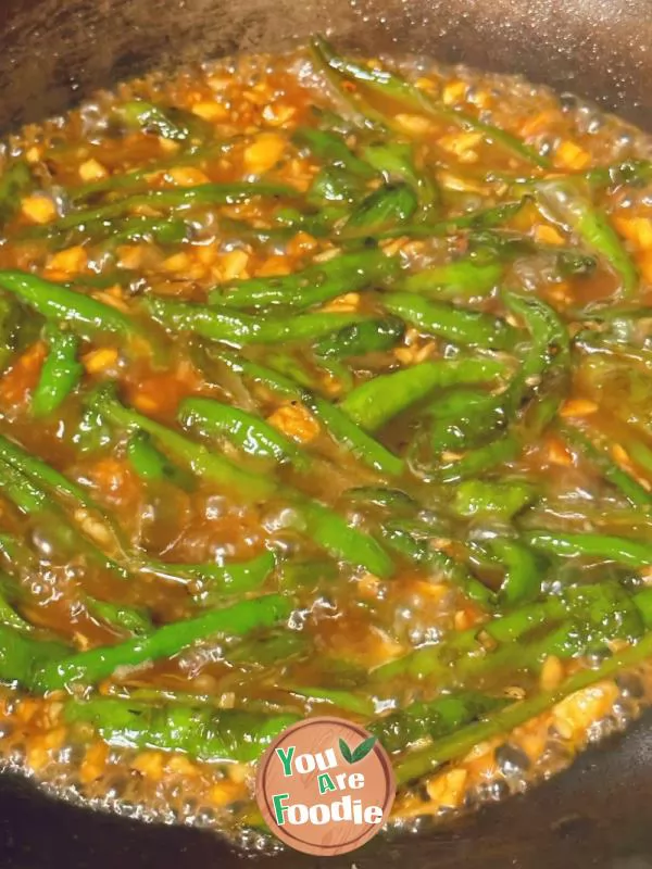 Stir fried Zhangshugang chili