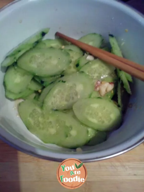 Cucumber in Sauce