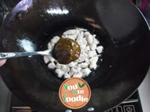 Indian curry diced chicken rice
