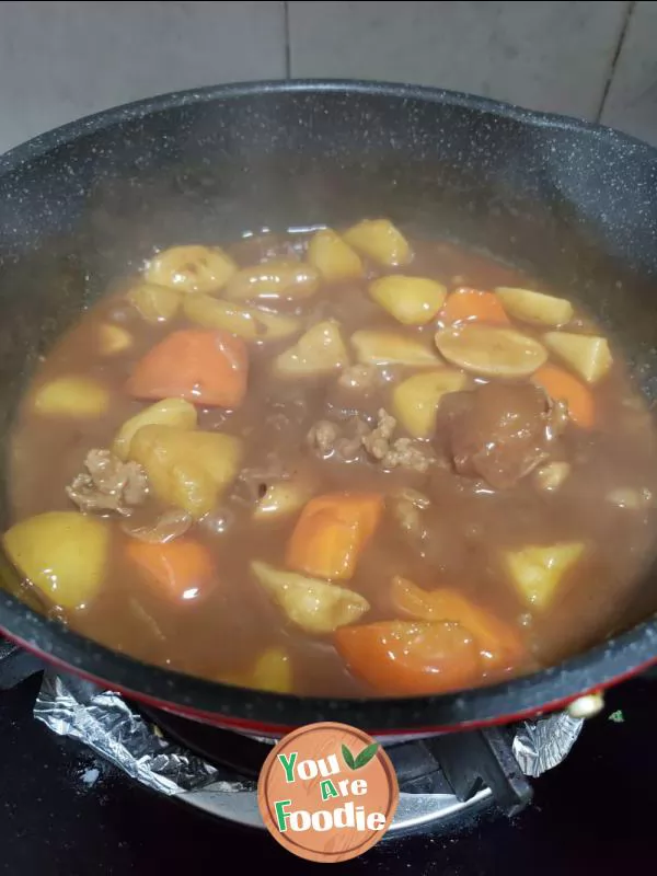 Beef Brisket with Curry